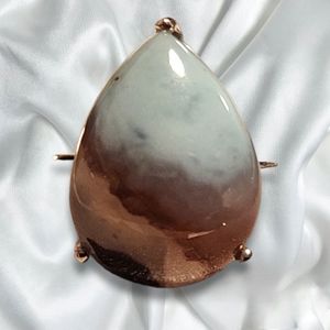 NWT RARE ZIMBAPRASE SOLITAIRE RING IN PLATINUM OVER STERLING SILVER SZ 7.0